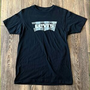 Levi’s Black Short Sleeve Shirt Mens Size Small